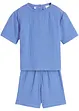 Jungen Musselin Hemd und Shorts (2-tlg.Set), bpc bonprix collection