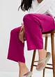 Pantalon ample à taille élastiquée en viscose mélangée, bonprix