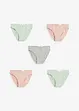 Lot de 5 slips coton, bonprix