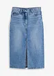 Jeansrock mit Schlitz, bonprix