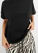 Shirt mit Bindedetail am Saum aus Baumwolle-Viskose-Mix, bonprix