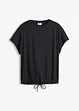 Shirt mit Bindedetail am Saum aus Baumwolle-Viskose-Mix, bonprix