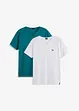 T-Shirt mit Komfortschnitt (2er Pack), bonprix