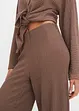 Pantalon en jersey crêpe léger, bonprix