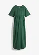 Maxi-Kleid mit Leinen und Tunnelzug in der Taille, bpc bonprix collection