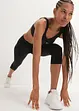 Legging technique longueur 3/4 confectionné à partir de plastique marin, bonprix
