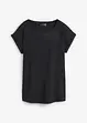 Shirt mit Seidenanteil, bonprix