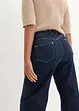 Wide-Leg-Jeans Mid Waist, Bequembund, bonprix