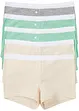 Damen Boxer mit Bio-Baumwolle (5er Pack), bonprix