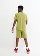 Jungen T-Shirt und kurze Hose aus Bio-Baumwolle (2-tlg.Set), bpc bonprix collection