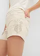 Short extensible avec broderie ajourée, BODYFLIRT