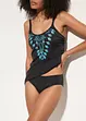 Long Tankini (2-tlg.Set) aus recyceltem Polyamid, bpc bonprix collection