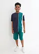 Jungen T-Shirt und kurze Hose aus Bio-Baumwolle (2-tlg.Set), bpc bonprix collection