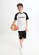 Jungen T-Shirt und kurze Hose aus Bio-Baumwolle (2-tlg.Set), bpc bonprix collection