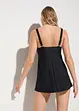 Long Tankini Oberteil mit Prothesentasche aus recyceltem Polyamid, bpc selection