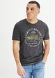 T-Shirt aus Bio-Baumwolle in Vintage Optik, John Baner JEANSWEAR