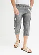 Jean 3/4 avec poches cargo, Loose Fit, John Baner JEANSWEAR