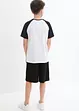 Jungen T-Shirt und kurze Hose aus Bio-Baumwolle (2-tlg.Set), bpc bonprix collection