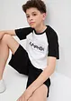 Jungen T-Shirt und kurze Hose aus Bio-Baumwolle (2-tlg.Set), bpc bonprix collection