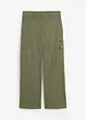 Cargo Jeans aus Baumwolle, Mid Waist, bonprix