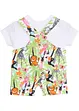 Baby T-Shirt + Sweat-Latzhose (2-tlg.Set), bpc bonprix collection