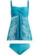 Long-Tankini (2-tlg. Set) mit Spitze, bonprix