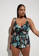 Tankini Oberteil mit Prothesentasche aus recyceltem Polyamid, bonprix