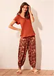 Shirt aus Viskose-Mix, kurzarm, bonprix
