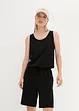 Kurzer Jumpsuit mit Viskose, bpc bonprix collection