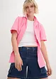 Short cargo en jean, taille normale, John Baner JEANSWEAR