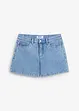 Jeansshorts, Mid Waist, gestreift, John Baner JEANSWEAR