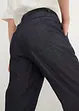 Wide Leg Jeans, Mid Waist, Capri, John Baner JEANSWEAR