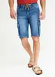 Long Jeans-Shorts mit Cargotaschen, Regular Fit, John Baner JEANSWEAR