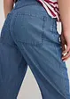 Wide Leg Jeans, Mid Waist, 3/4, John Baner JEANSWEAR