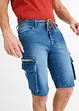 Long Jeans-Shorts mit Cargotaschen, Regular Fit, John Baner JEANSWEAR