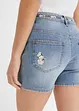 Jeans-Shorts mit Stickerei, BODYFLIRT