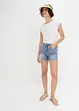 Jeans-Shorts mit Stickerei, BODYFLIRT