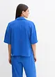 Hüftumspielende Bluse mit Crash-Effekt in oversized Passform, bonprix