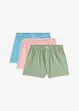 Lot de 3 boxers-shorts décontractés en jersey coton, bpc bonprix collection