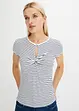 Ringelshirt mit Cut-Out, bonprix