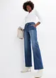 Wide-Leg-Jeans Mid Waist, bonprix