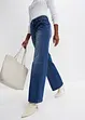 Wide-Leg-Jeans Mid Waist, bonprix