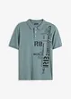 Pflegeleichtes Poloshirt aus Baumwolle Slim Fit, Kurzarm, bonprix