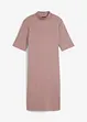 Jersey-Kleid mit Stehkragen, halbarm, bpc bonprix collection