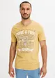 T-Shirt aus Bio-Baumwolle mit V-Ausschnitt, John Baner JEANSWEAR