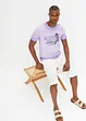 T-shirt aspect délavé 100% coton, bonprix
