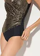 Maillot 1 pièce sculptant, maintien modéré, bonprix