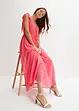 Robe en crêpe nouée sur les épaules, bonprix