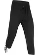 Capri-Hose mit Raffung aus Viskose-Mix, bonprix