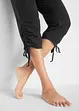 Capri-Hose mit Raffung aus Viskose-Mix, bonprix